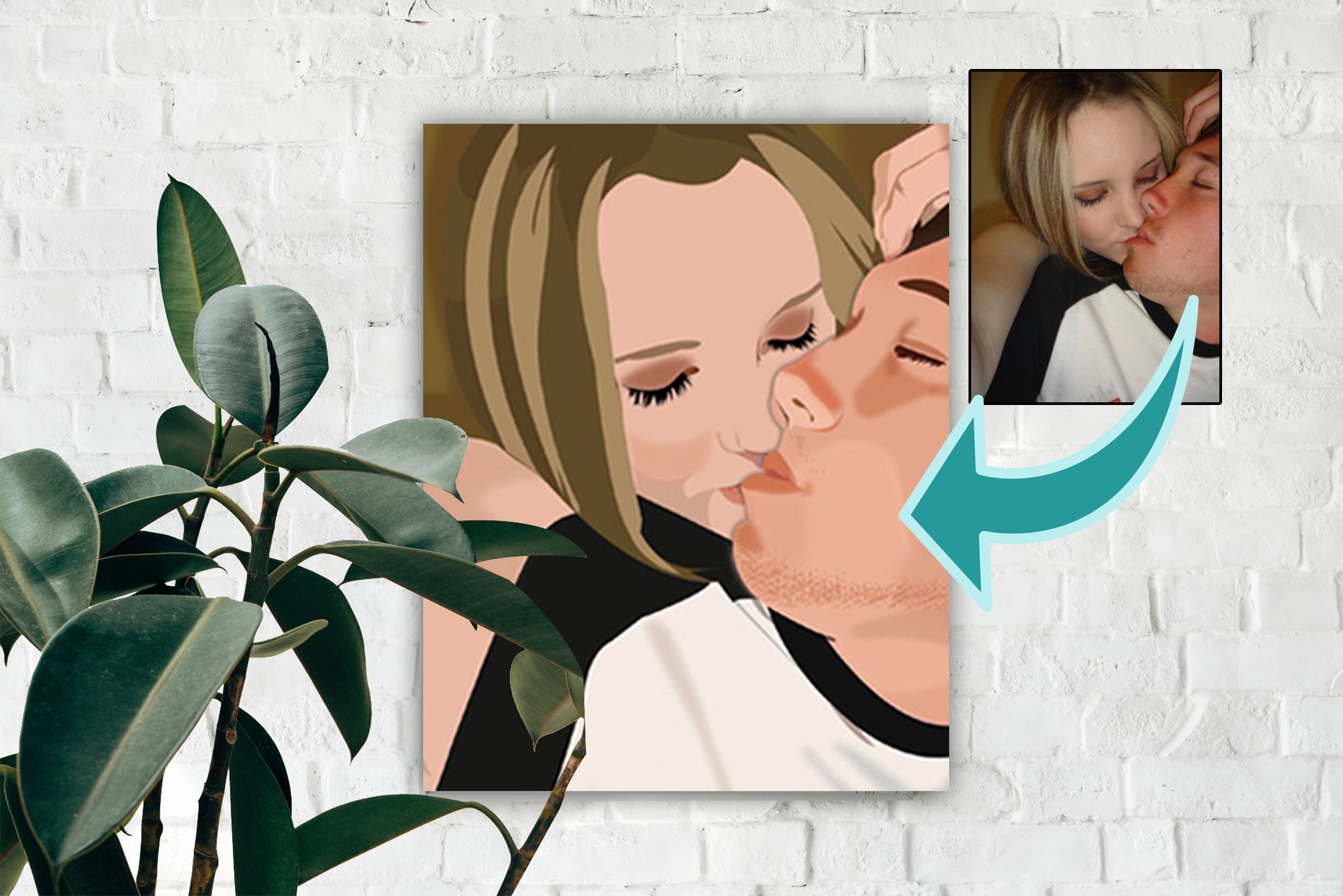 Design or Photograph On Canvas
