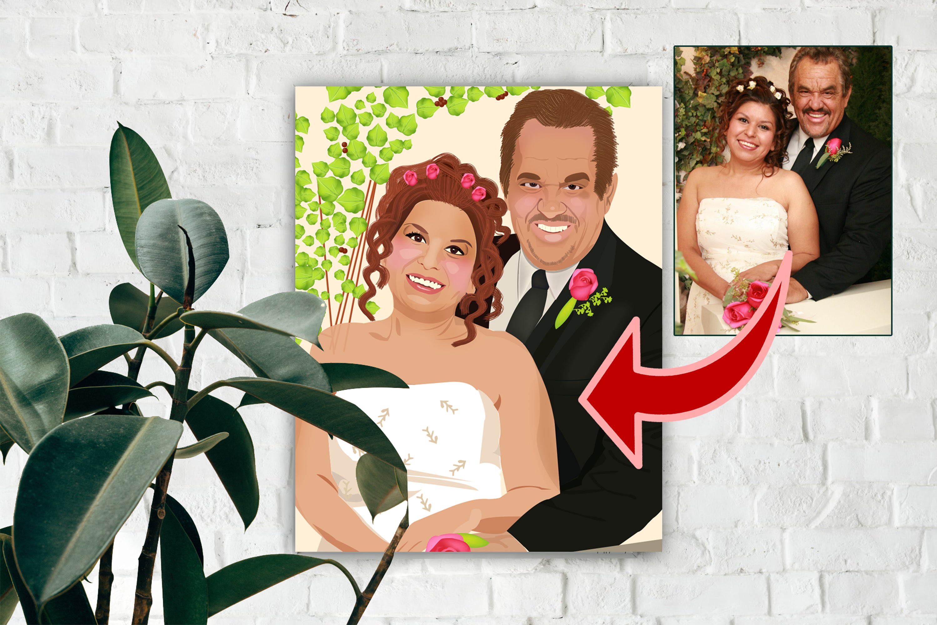 Design or Photograph On Canvas
